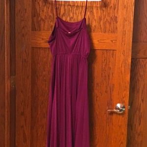 Purple dress